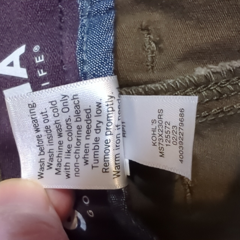 Sonoma Flexwear Straight cargo Pants, 36x32 - Picture 4 of 5